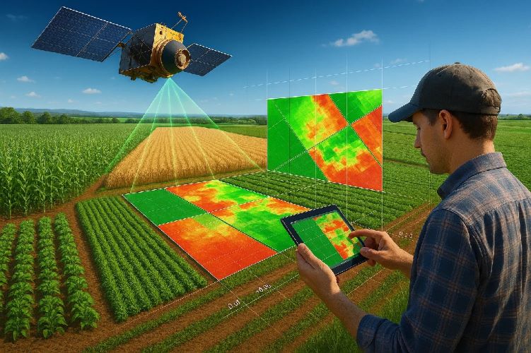 how to use Satellite Remote Sensing for Agriculture