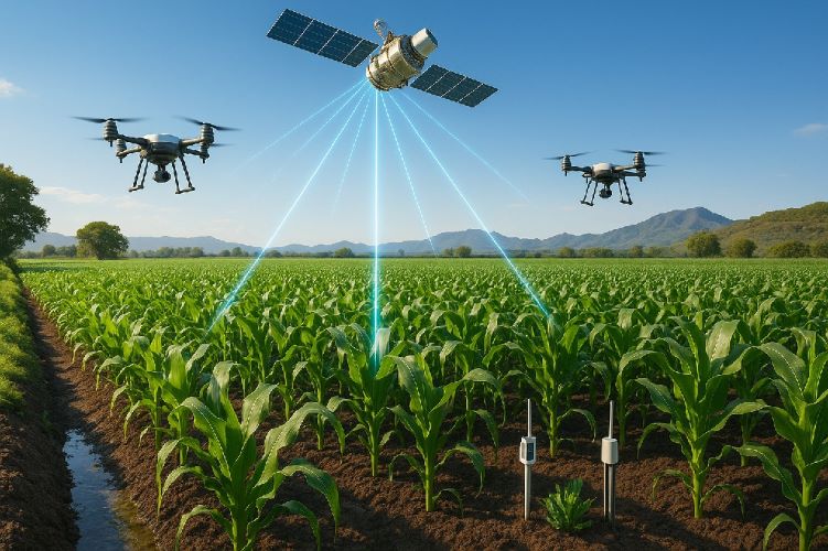 teledetección satelital para agricultura sustentable